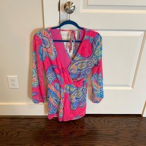 Paisley romper